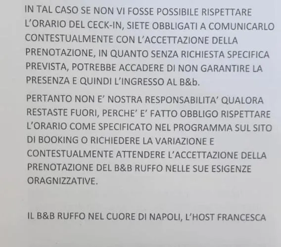 فندق مبيت وإفطار Ruffo Nel Cuore Di